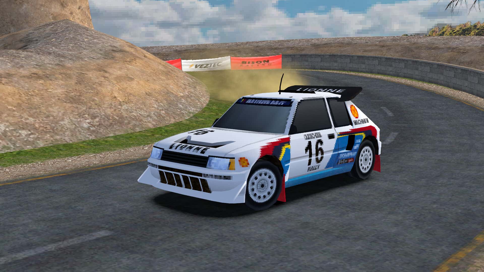 旧日飞车 Old School Rally 中文版全息投影